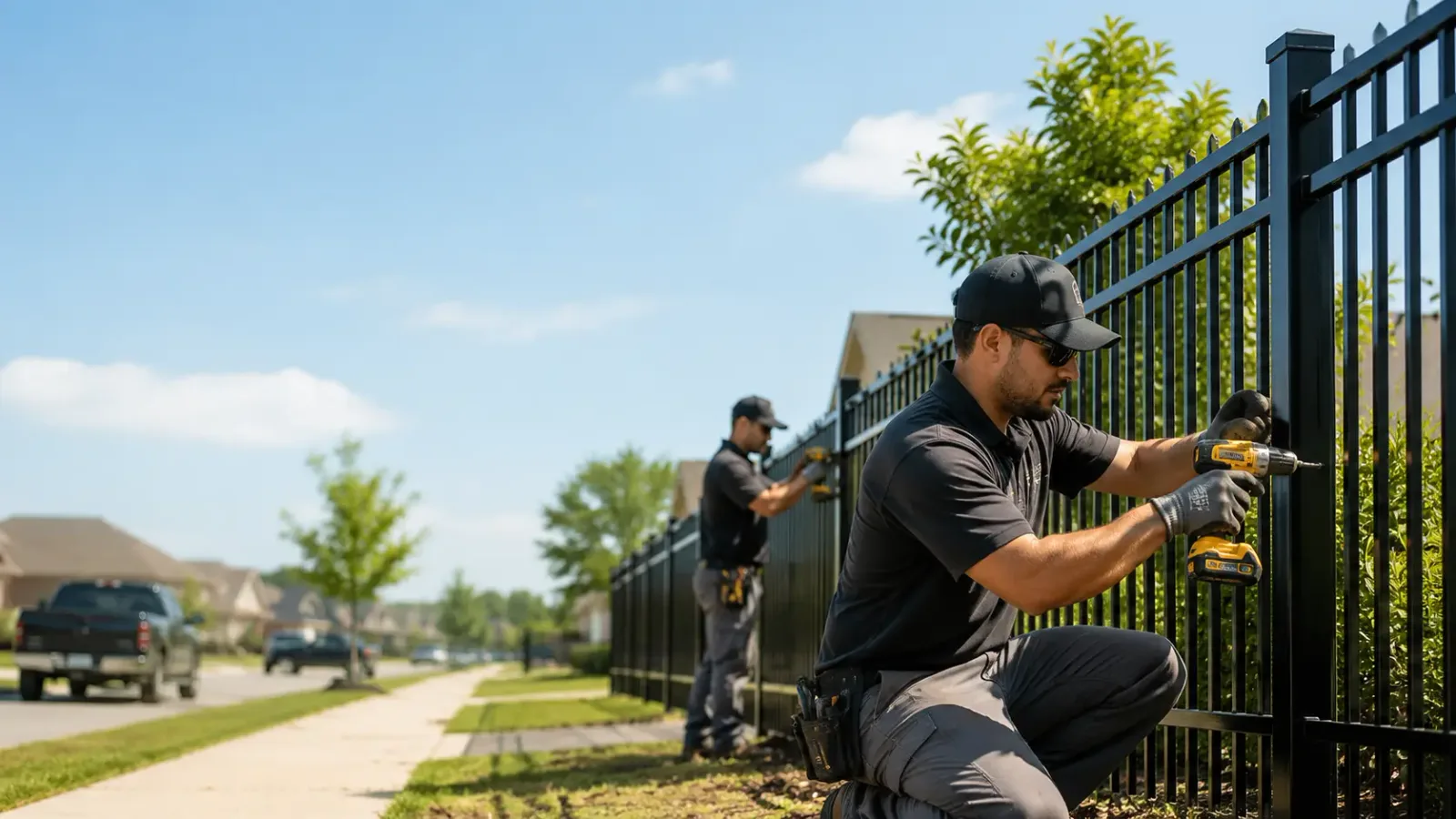 Metal Fence Installation in Mascot, TN